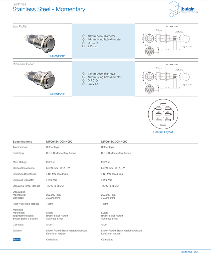 MP0045-1D防破坏开关型号