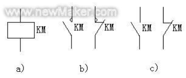 接触器常见符号